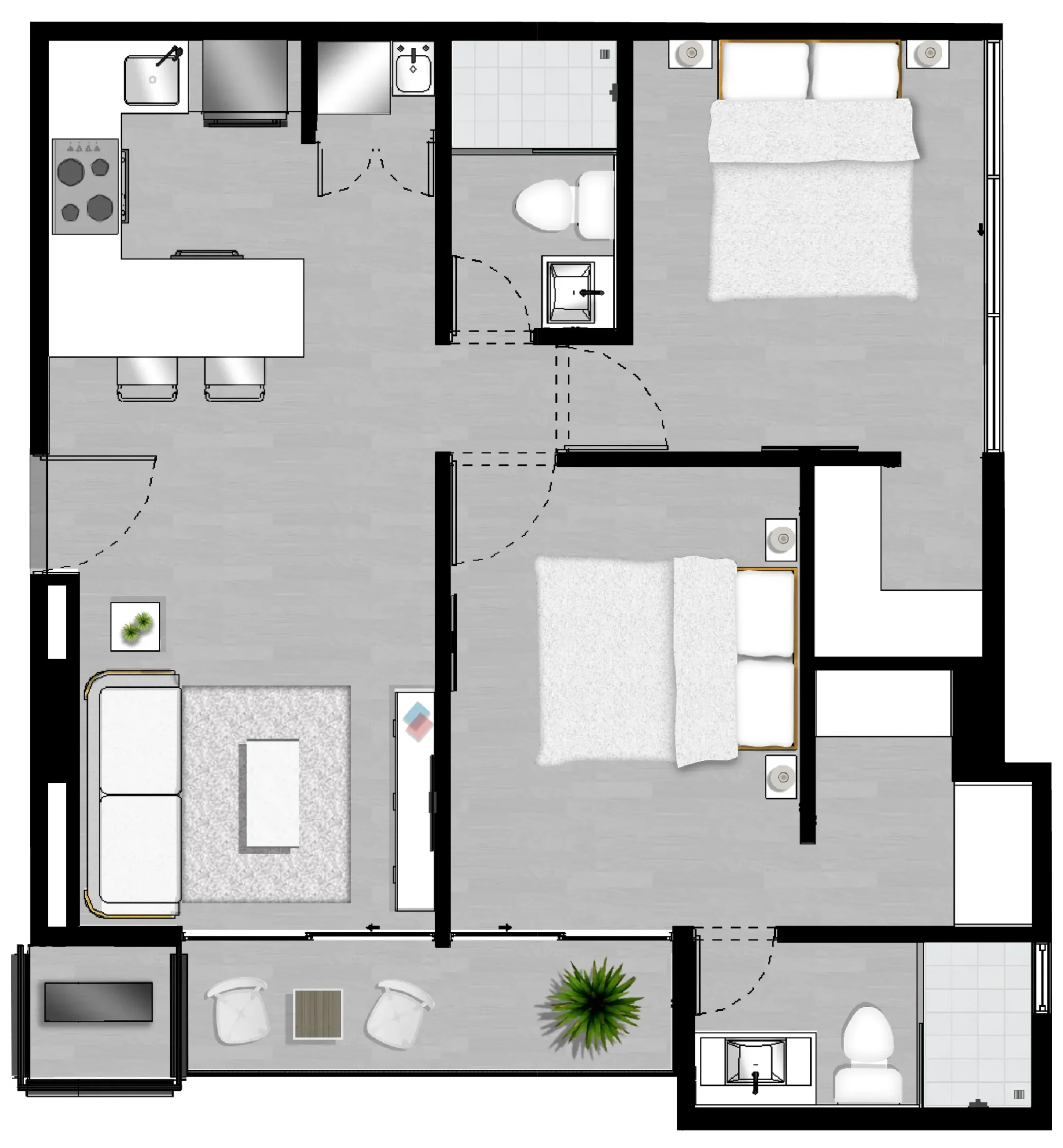 Apartamento H